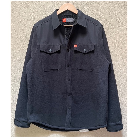 The American Outdoorsman Other - The American Outdoorsman Mens Sherpa Bonded Fleece Midweight Shirt Jacket Size M